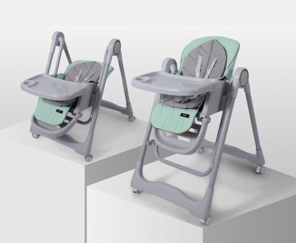 Chaise Haute Bébé Kaki Élégante & Moderne | AG600