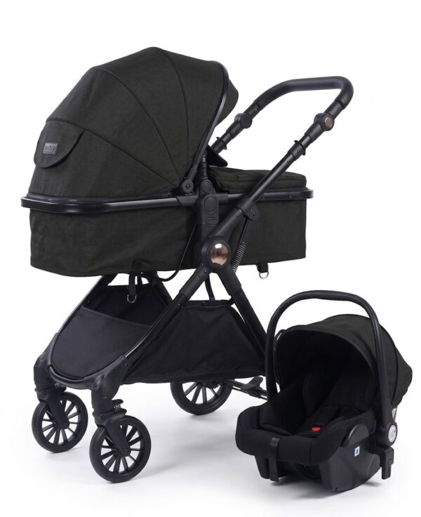 Poussette Luxe Noir | Z768