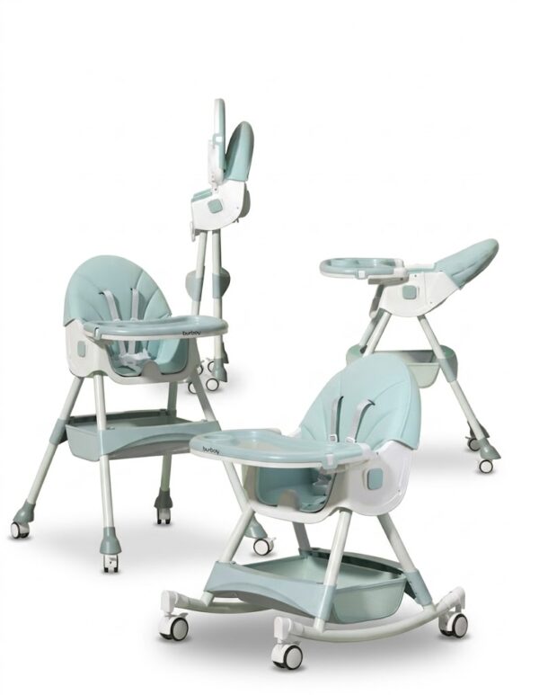 Chaise Haute Multi-Positions Burbay – Confort et Design | AC8033