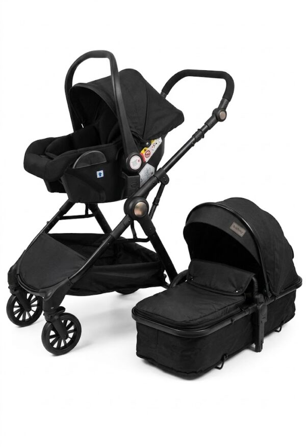 Poussette Luxe Noir | Z768
