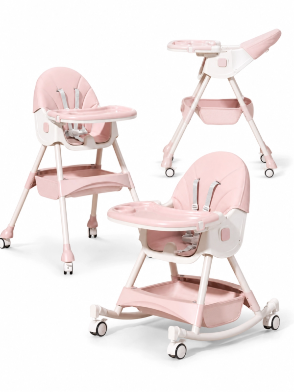 Chaise Haute Multi-Positions Burbay – Confort et Design | AC8033