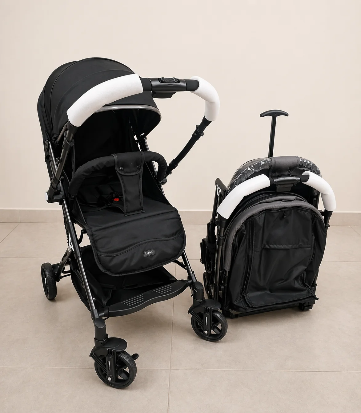 Poussette – Compacte & Chic | V6-2A