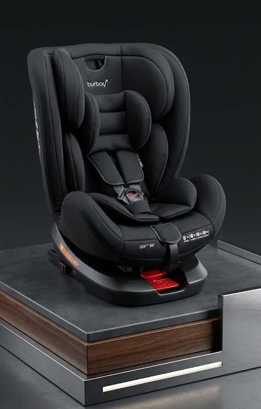 Siège Auto Burbay Isofix Rotatif 360° (0-36 kg) | BU166