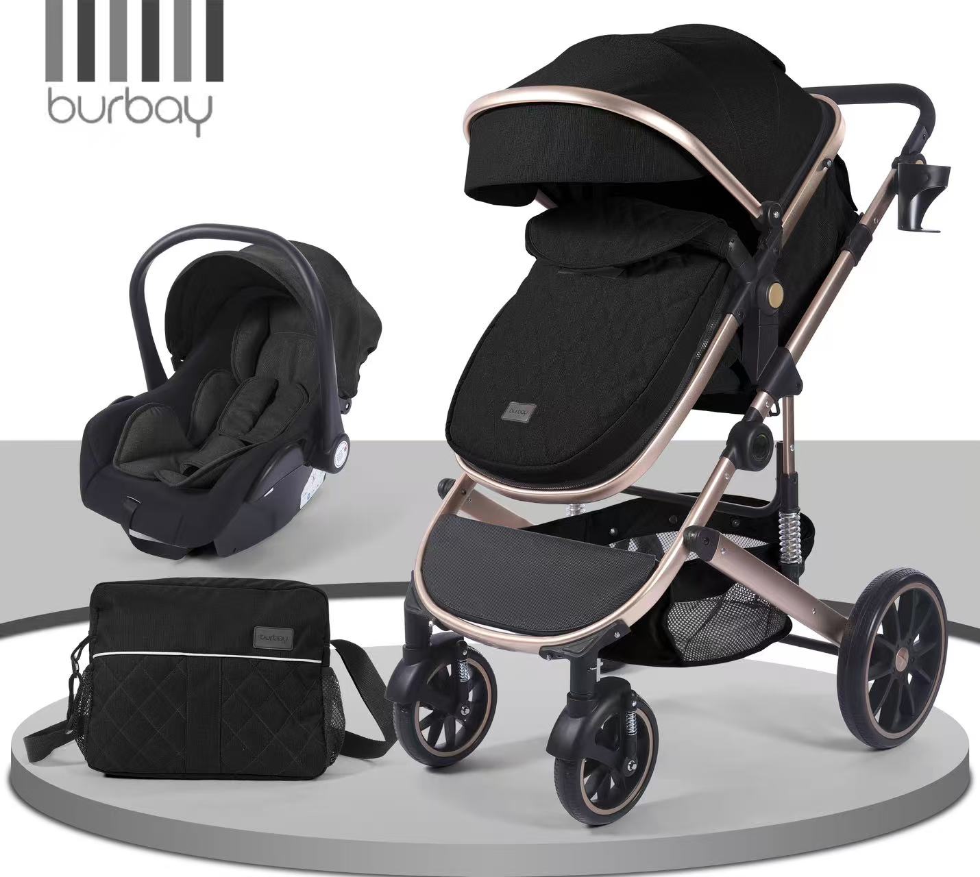 Poussette Trio Royale - Le Luxe au Quotidien | SK21+C