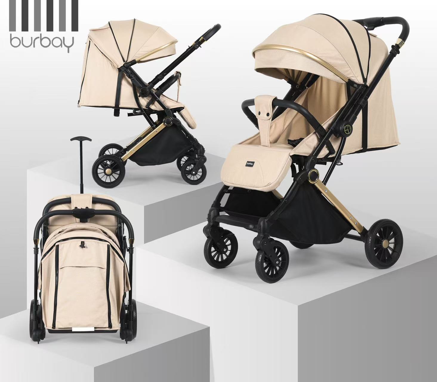 Burbay Valise – La Poussette Ultra-Compacte pour Voyager | AG9155