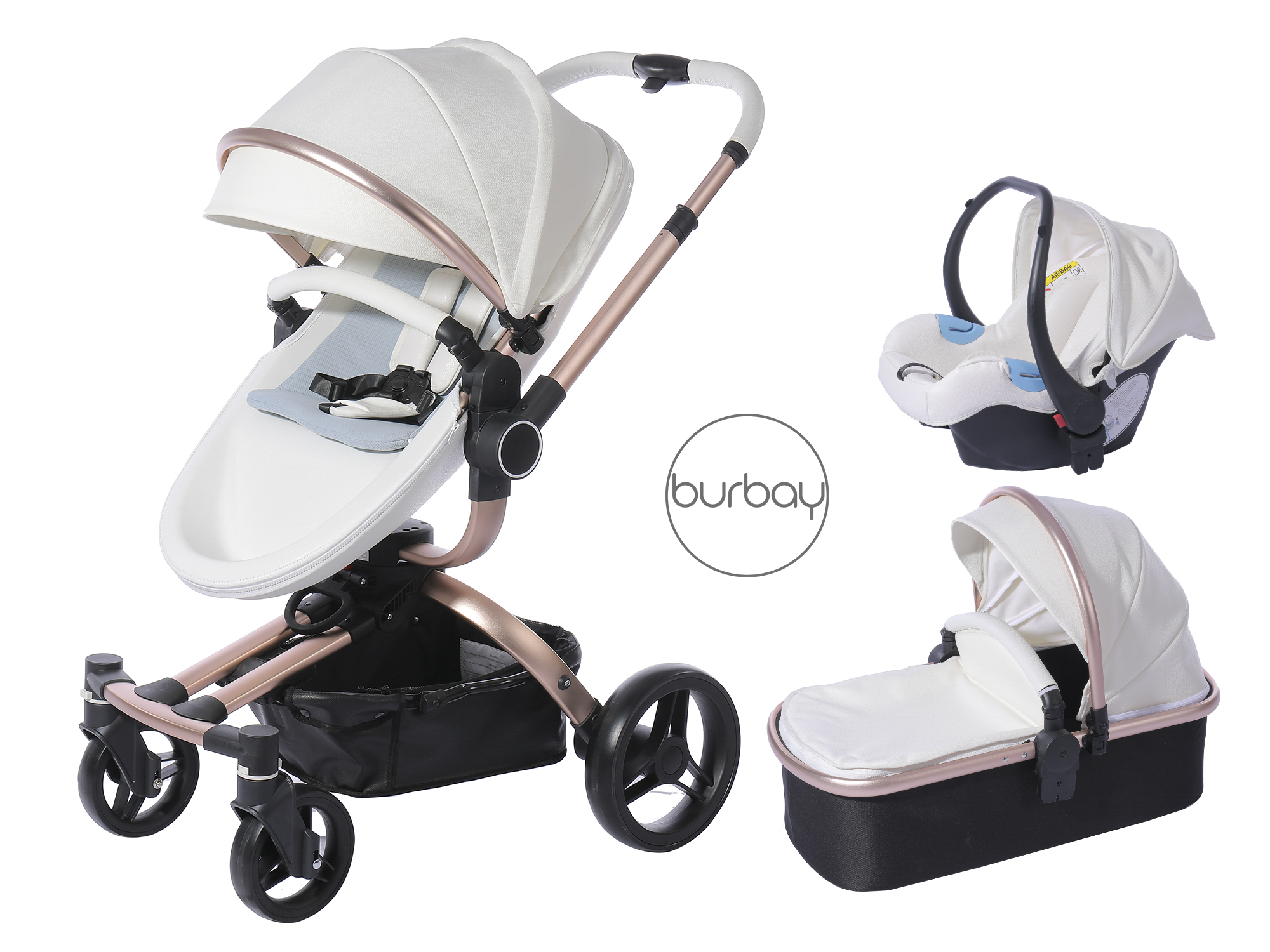 Poussette Burbay 3en1 | 159