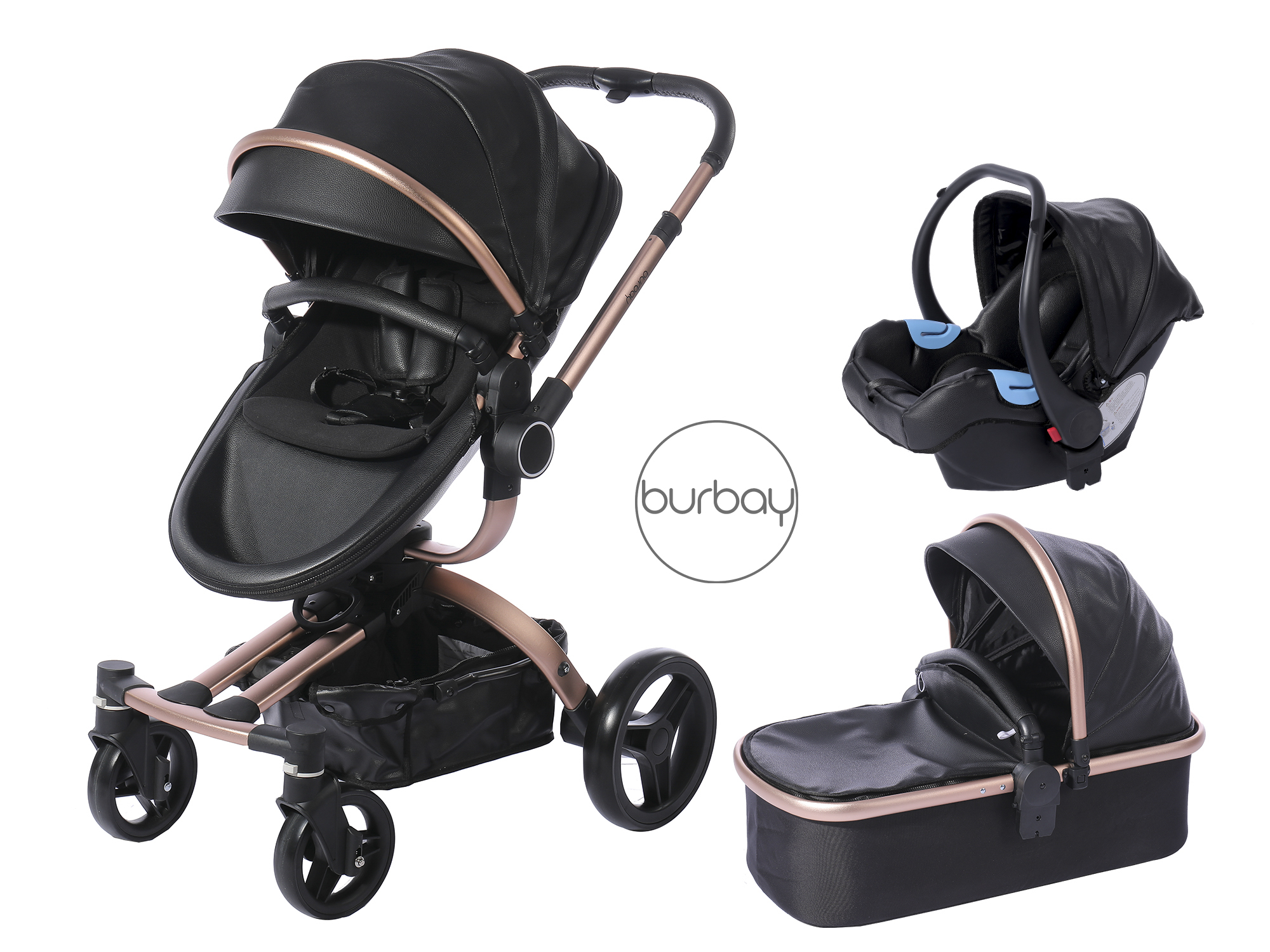 Poussette Burbay 3en1 | 159