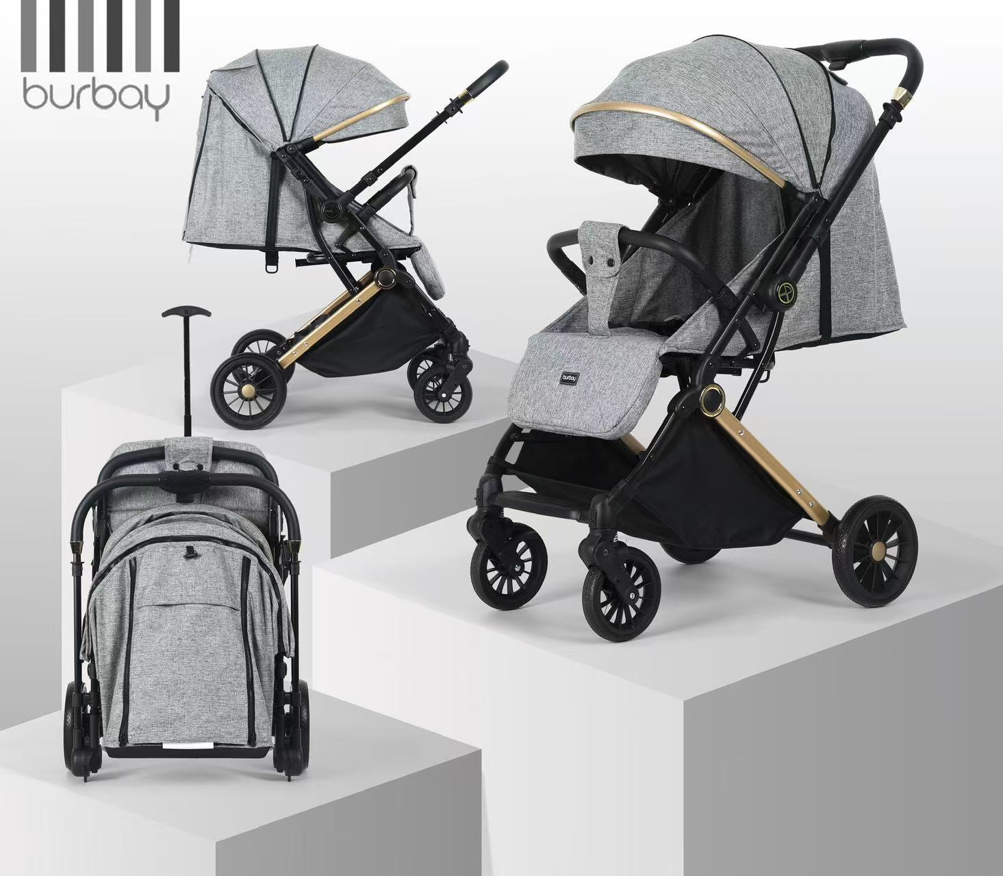 Burbay Valise – La Poussette Ultra-Compacte pour Voyager | AG9155