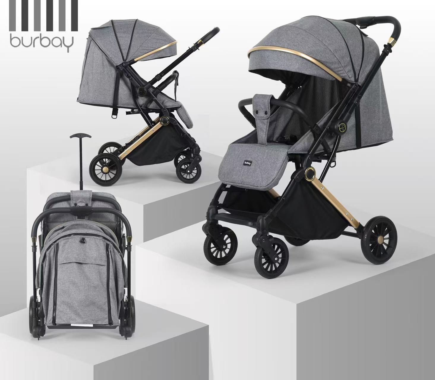 Burbay Valise – La Poussette Ultra-Compacte pour Voyager | AG9155