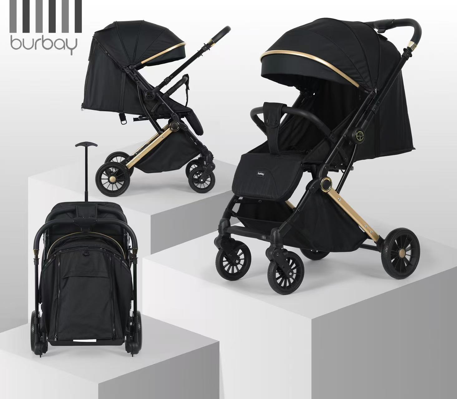Burbay Valise – La Poussette Ultra-Compacte pour Voyager | AG9155