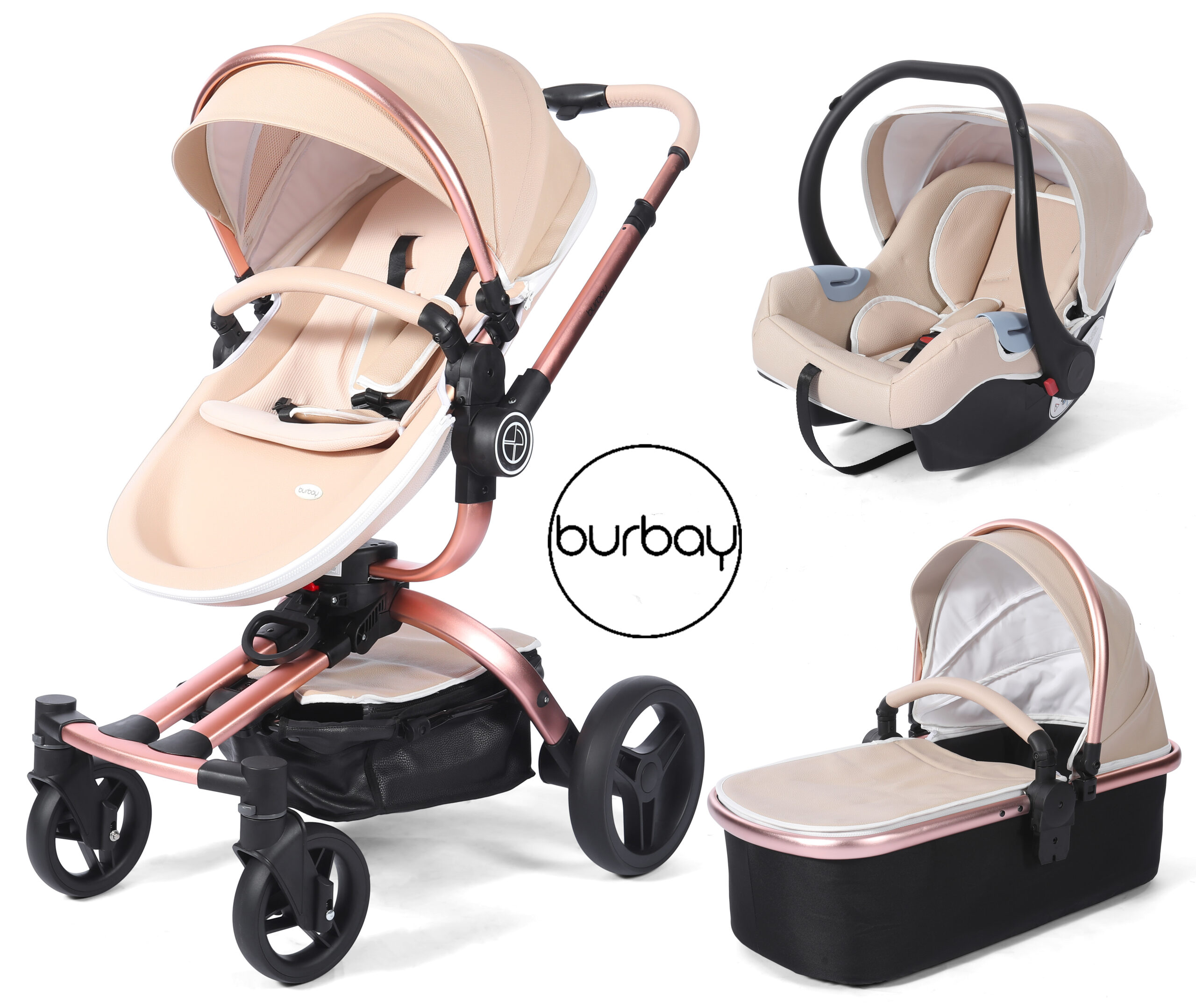 Poussette Burbay 3en1 | 159