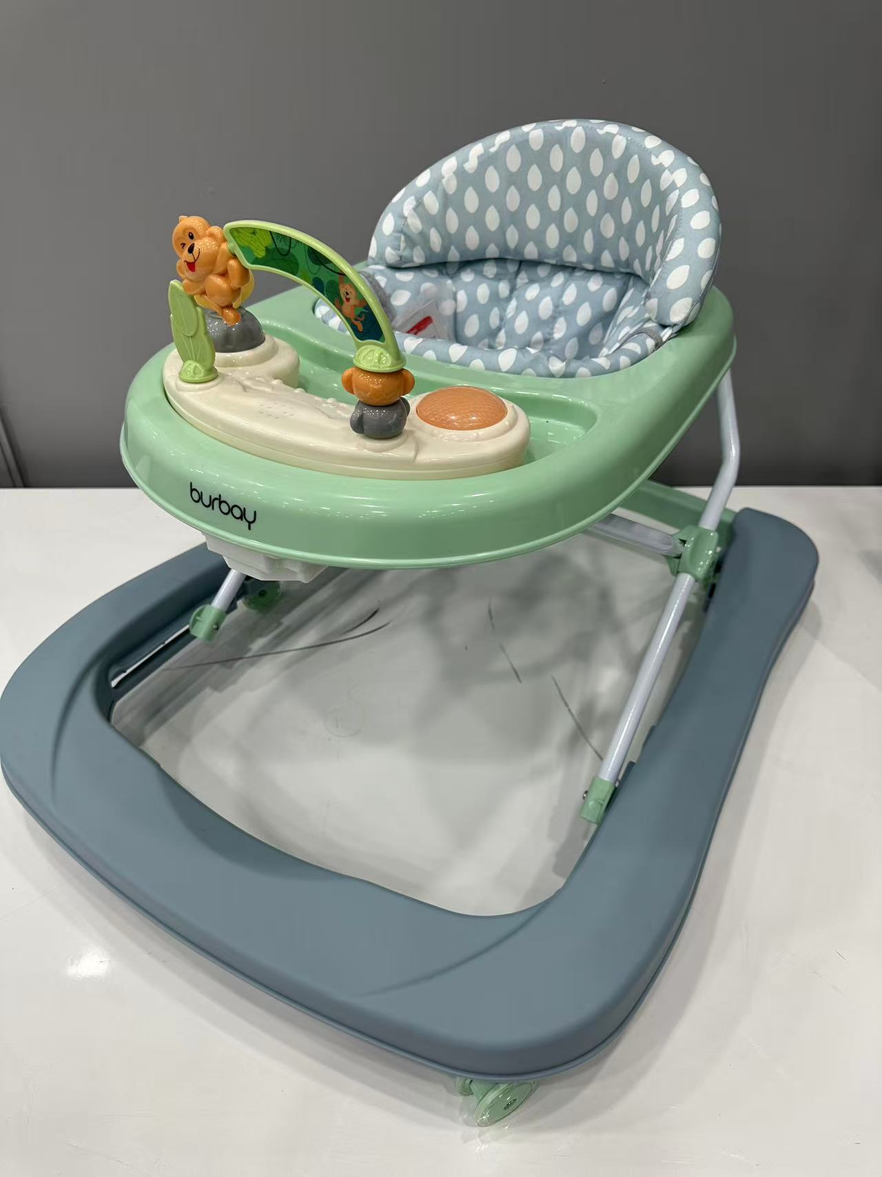 Trotteur bébé BURBAY – réglable en hauteur et confortable | 1202