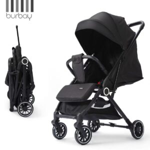 Poussette Valise Burbay Compacte Noir (Naissance – 4 ans) | X5