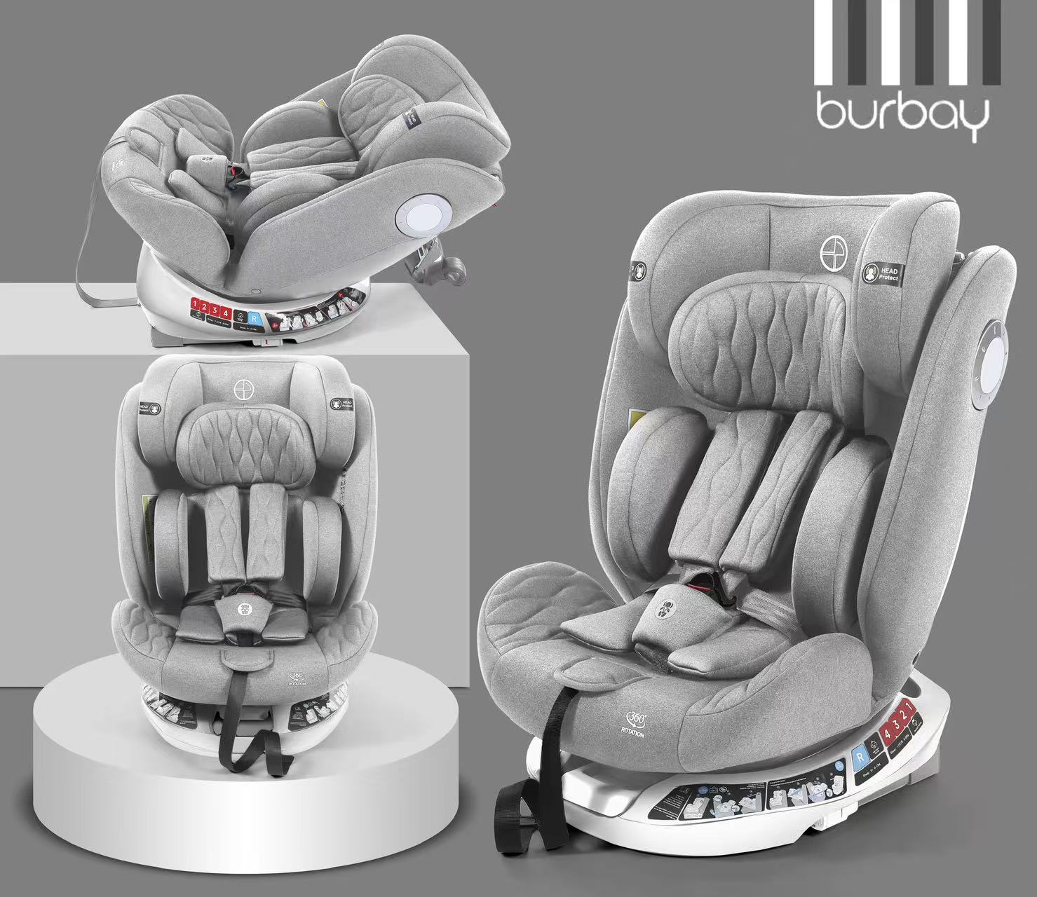 Siège Auto Isofix 360° | G406