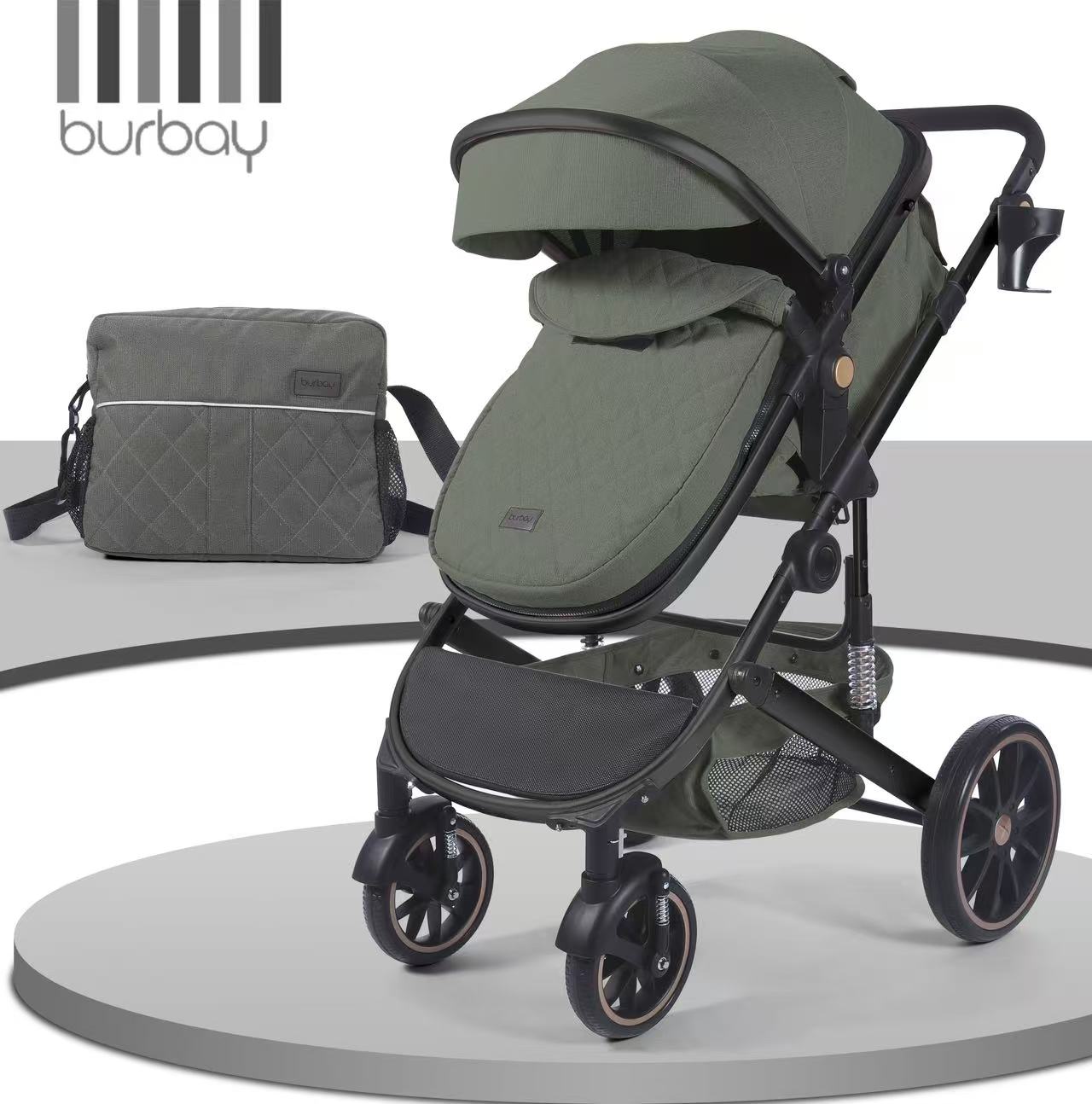 Poussette Burbay avec Sac | SK21