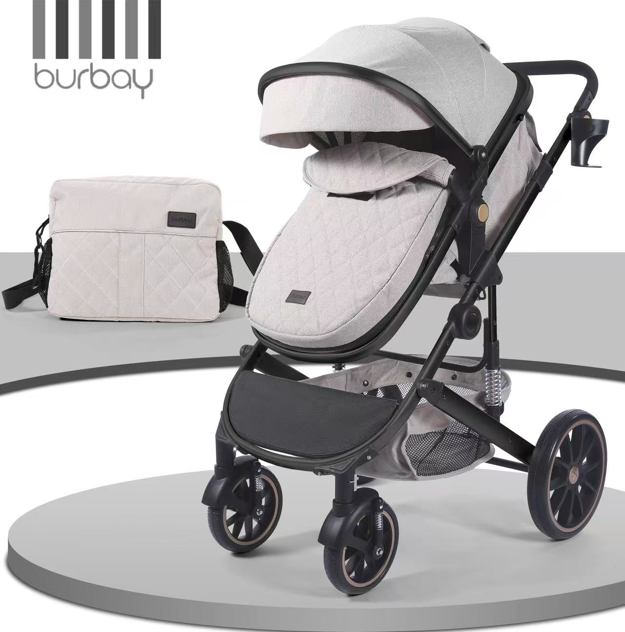 Poussette Burbay avec Sac | SK21