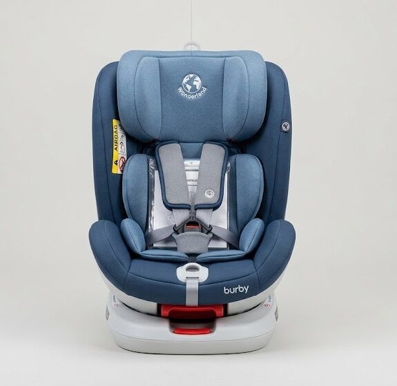 Siège Auto Burbay Isofix Rotatif 360° Bleu (0-36 kg) | AG405