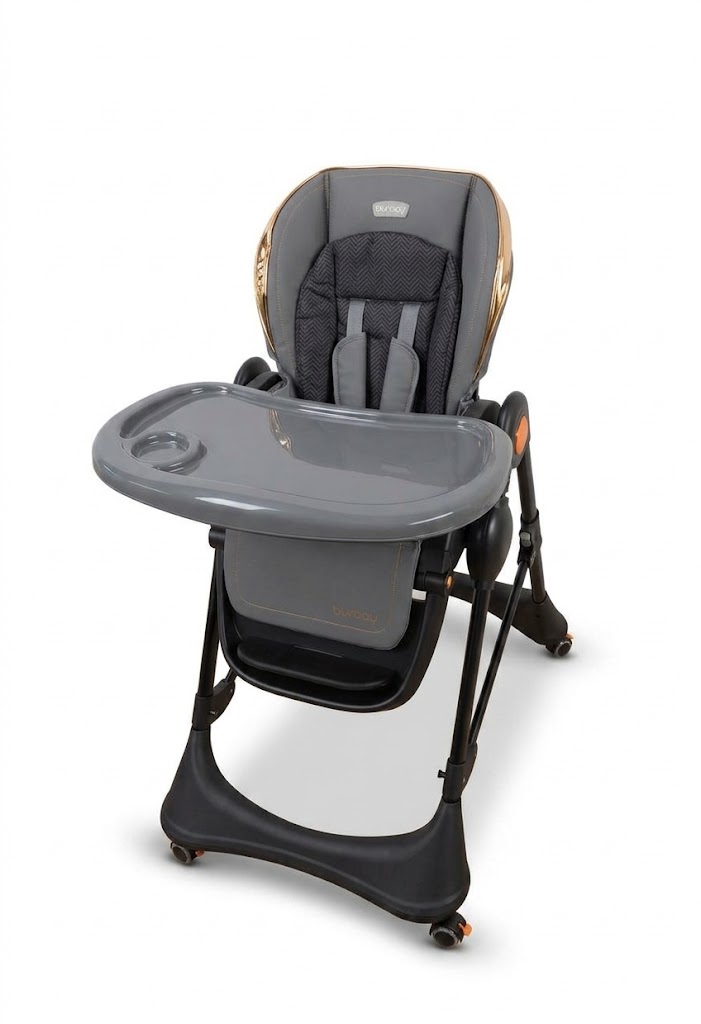 Chaise Haute Burbay Réglable et Pliable | E206